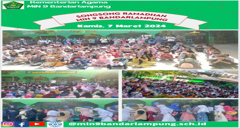 MIN 9 Bandarlampung Selenggarakan Kegiatan Songsong Ramadhan