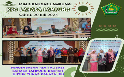 Guru MIN 9 Bandarlampung ikuti KKG Guru Bahasa Lampung Sabtu, 20 Juli 2024