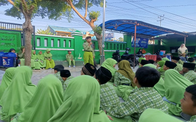 Qultum Pagi Siswa Min 9 Bandarlampung Bangkitkan Motivasi dan Rasa percaya diri Siswa